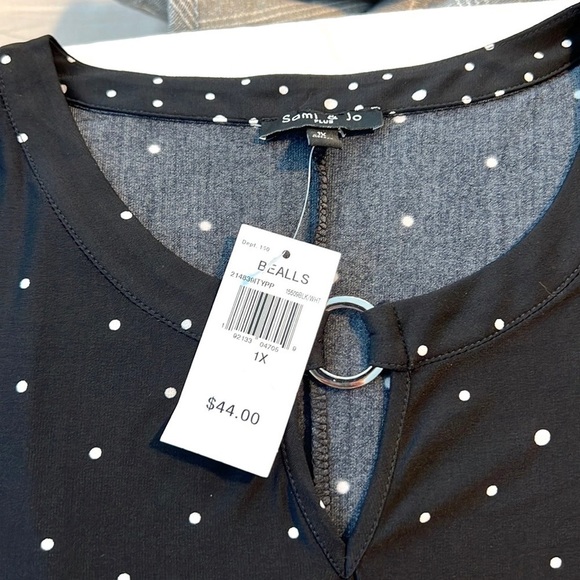⭐️HP🎉NWT,Sami & Jo,Lightweight, Pull-On Top, Dress Up or Down, Size 1X - Picture 4 of 8